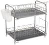 Pearl Metal Resin Dish Drainer, 2-Tier, Simple Ware HW-7301