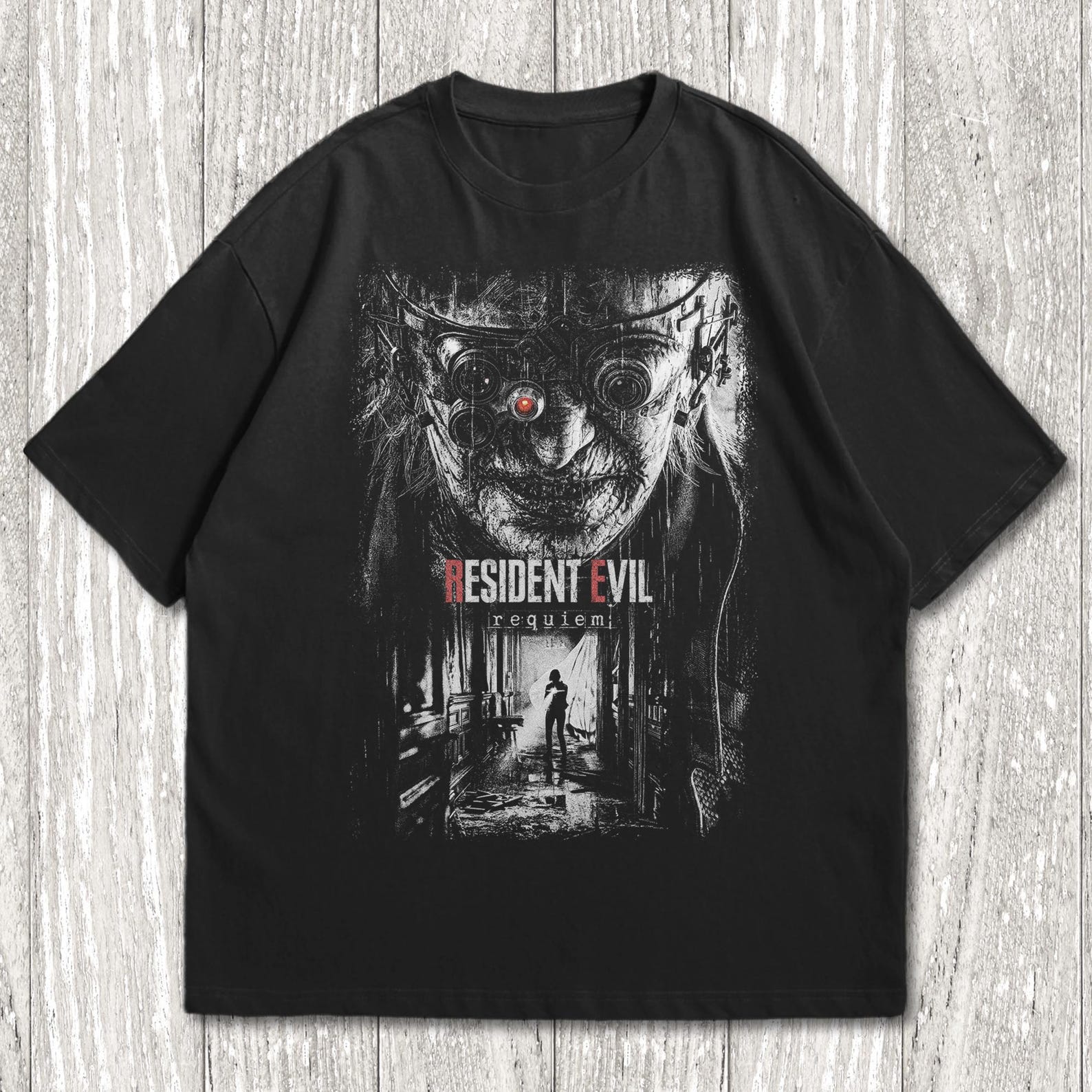 Resident Evil Requiem - Leon kennedy T-Shirt, Villain Shirt 3XL
