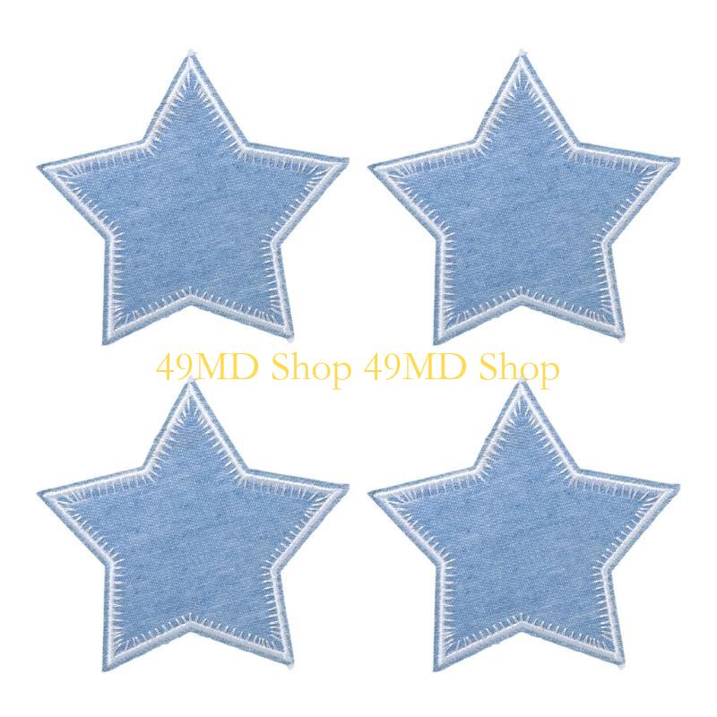 

49MD Star Patches Garment Applique DIY Wedding Dress Sewing Accessories