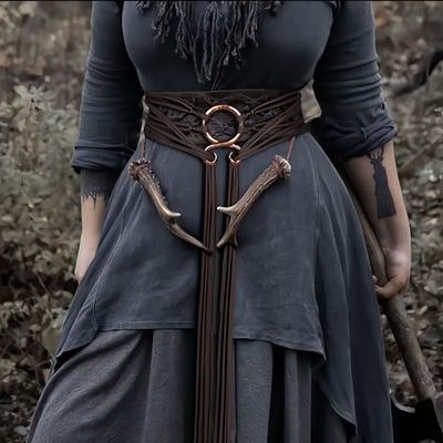 Viking Belt Rope Binding Belt Waist Seal Waist Rope Viking Talisman Rope Binding Strap Style