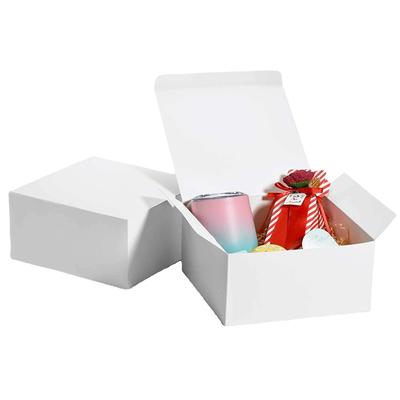 WTEMPO 10PCS Boîtes d'emballage pour tasses DIY Boîtes cadeaux en papier blanc Boîtes d'emballage cadeaux créatives Parfaites pour l'anniversaire, le mariage et d'autres fêtes !