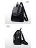 Mochila de Viagem Feminina de Couro Macio de Grande Capacidade - Versátil Bolsa Estudantil Casual Nova 2025