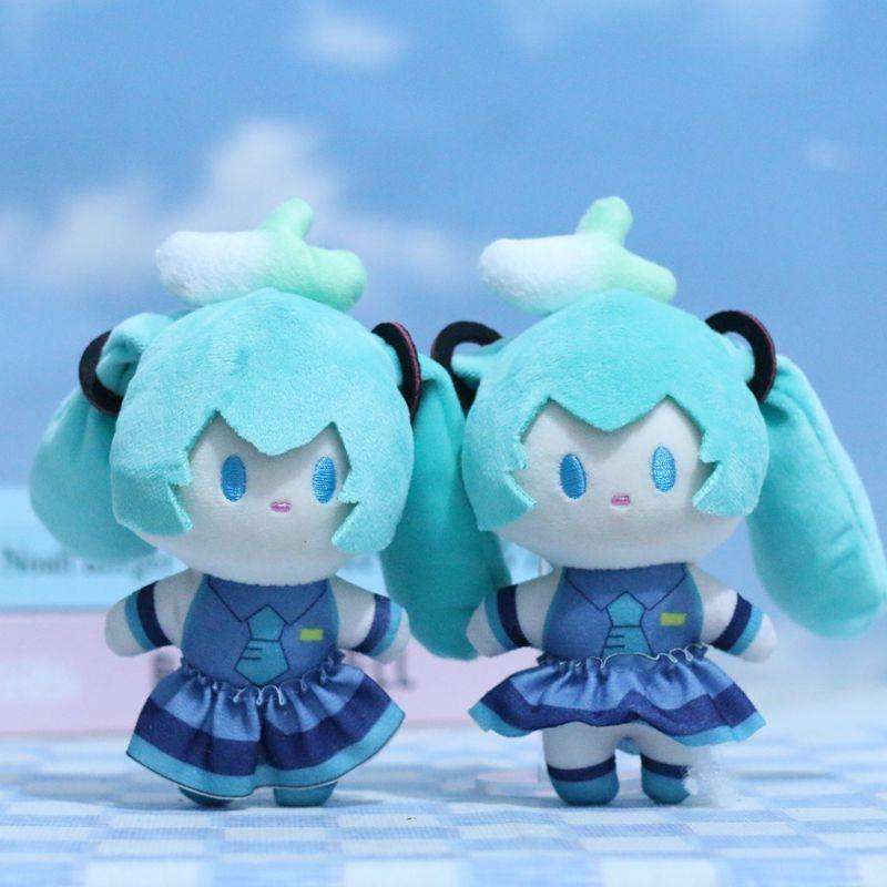 Soft Hatsune Miku Plush Keychain Toy Detachable Feature Backpack Accessories
