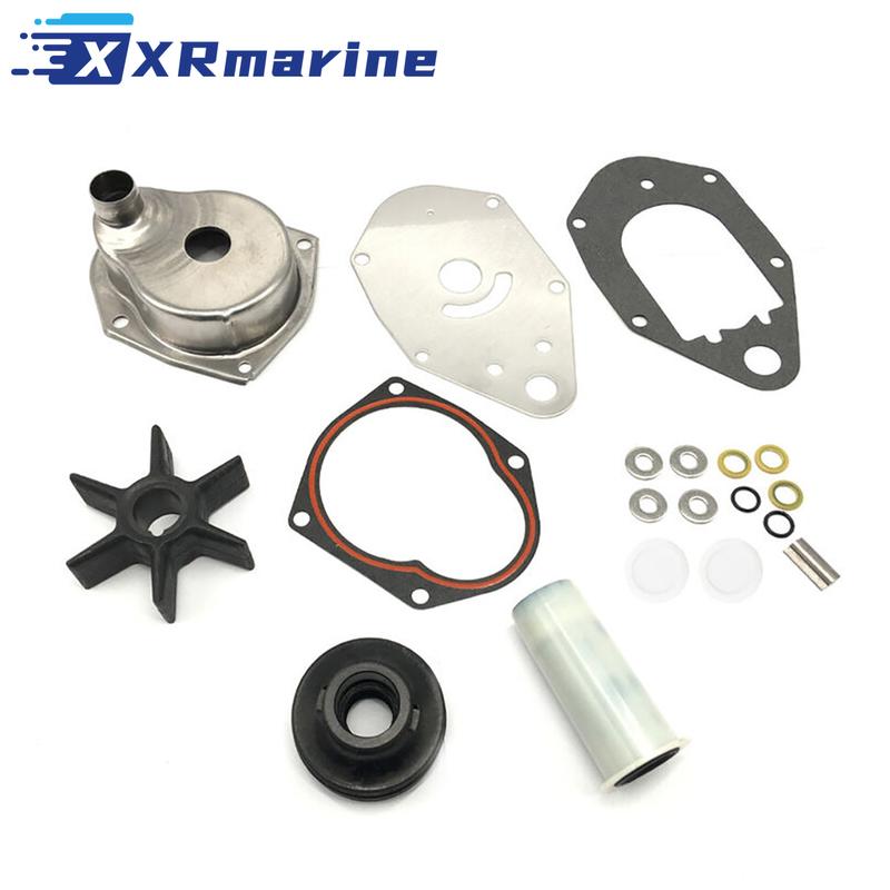

Water Pump Impeller Kit Fit For Mercury 40-60HP 2/4stroke 46-812966A12/11 47-19453Q2/T2 чёрный