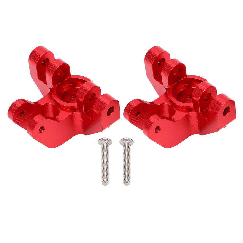 Aluminum Alloy Front Steering Cup for LOSI 1 8 LMT SOLID AXLE Remote Control Car AccessoryRed