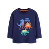 European Fashion Dinosaur Print Boys' Long-Sleeve T-Shirt - Autumn Arrival