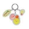 Sun-Star Stationery Watermelon Game Keychain, Acrylic, Pattern B, S8347409