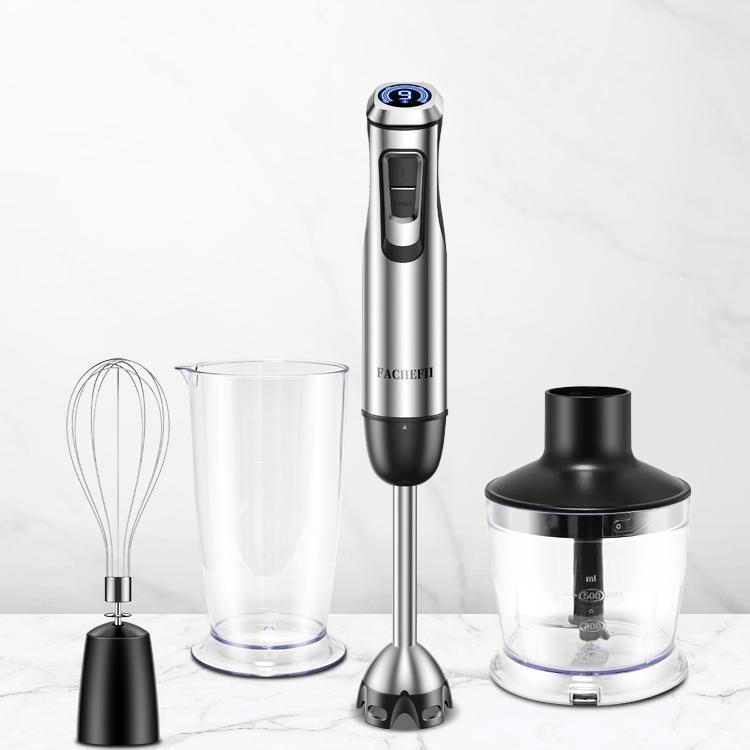 German Handheld Immersion Blender & Mixer for Baking, Glaze, Mousse, and More - Multifunctional & Commercial-Grade