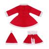 Moonlove Santa Claus Christmas Costume with Santa Claus for Girls and Perfect for New and Cultural Sizes Costume, Kids' Hat, Outfit, Cape, Cloak,