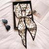 Scarf, Long Silk Scarf, Versatile Silk Scarf, Double-Layer Simulated Silk, Diagonal Scarf, Autumn And Winter Hair Binding And Scarf