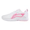 Li-Ning Comfortable Breathable Non-Slip Wear-Resistant Low-Top Casual Shoes Women sneaker Pink White AVQS004-1
