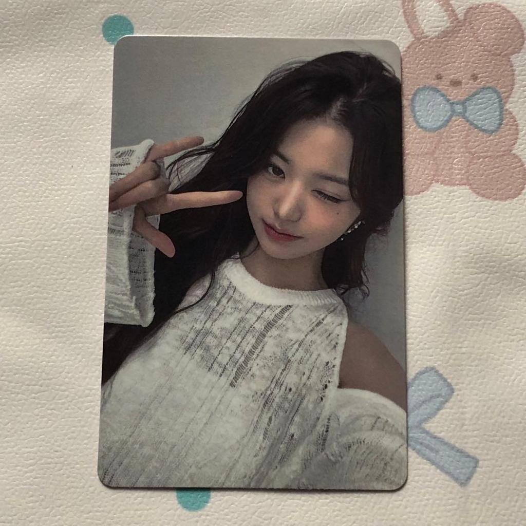 [USED] IVE Wonyoung DIVE JAPAN Long-Term Membership Renewal Benefits FC Trading Card