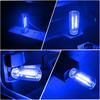2PCS Car USB Lights Car Atmosphere Lamp with Touch Dimmable, Portable Mini Glass Bottle LED Bulb Night Lights for Vehicle Bedroom Hallway Camping