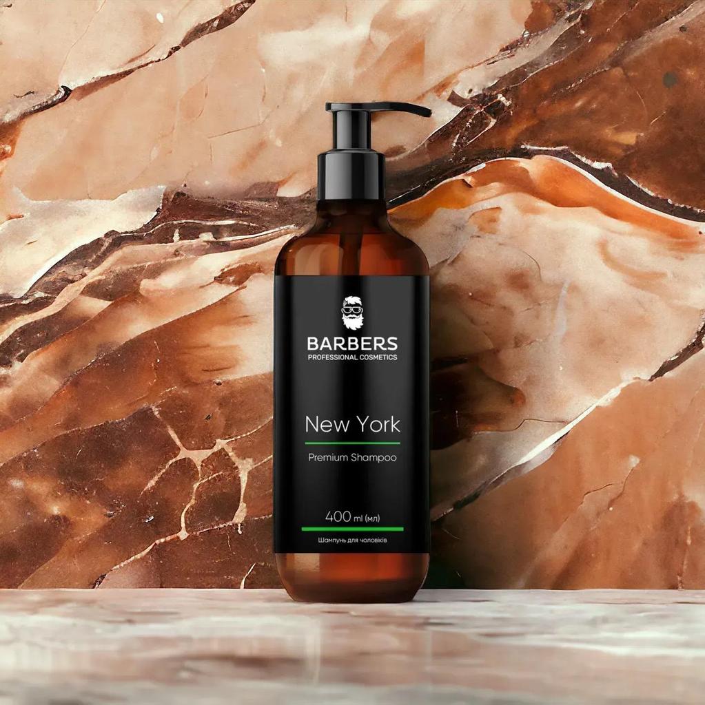 Barbers New York Toning Shampoo 400 ml