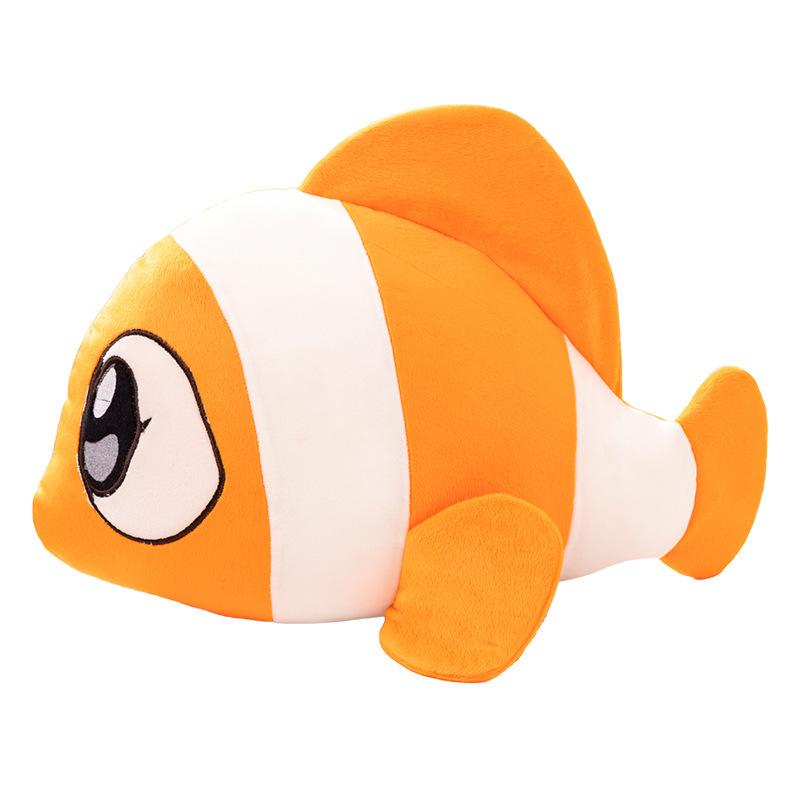 Simpatico Cuscino Squalo Peluche Animale da Acquario Cuscino Bambola Pesce Pagliaccio Regalo Aziendale per Bambini