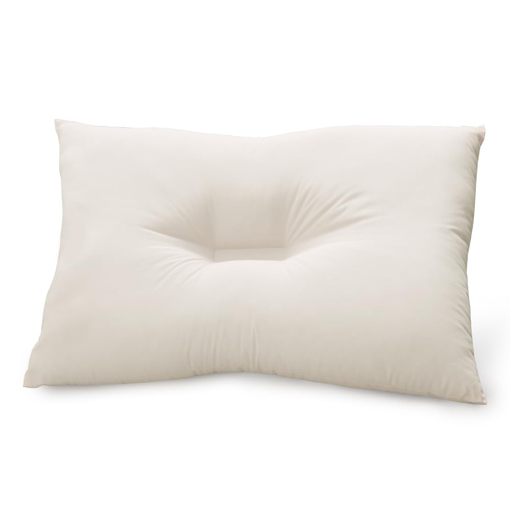 

Iris Plaza Pillow, Made in Japan, Head Support, Stability, Cervical Spine Stabilization, Dust-Resistant, Breathable, Fits Comfortably, Machine