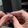 S925 sterling silver moissanite women's niche design shining universe star ball revolving ring platinum high-end jewelry gift