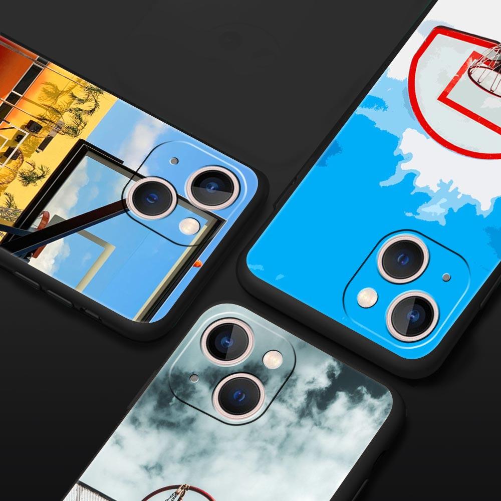 Basketball Court Phone Case For iPhone Samsung Galaxy Redmi Xiaomi Oppo OnePlus Note S A 7 8 9 10 11 12 13 14 20 21 22 23 53 54 Pro Max Plus Ultra