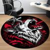 1 szt. Okrągły dywanik Wolfpack Alpha Office, Pod krzesła biurowe, Sypialnia, Salon, Wystrój domu, Dekoracja pokoju