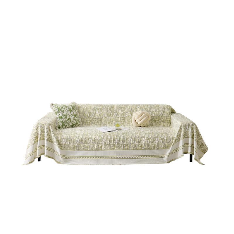 Summer ice silk sofa cover, summer cool sofa cushion 2025 new four-season universal sofa cover