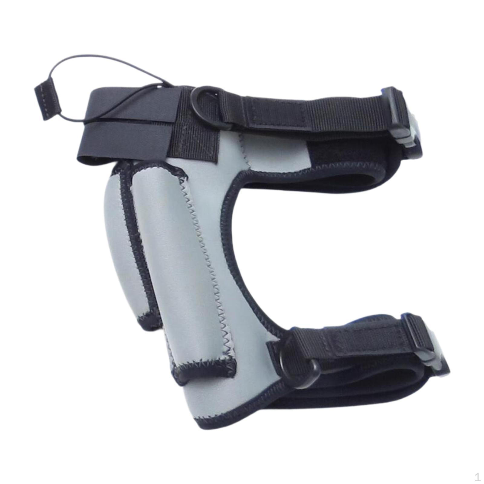 

Держатель ножа для дайвинга, регулируемый легкий ремень для дайвинга, для походов и подводной охоты серый