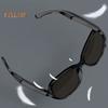 2-i-1 Bluetooth-kompatible solbriller Hodetelefoner IPX4 Vanntett Ultralett polarisert linse UV-beskyttelse Sports Smart Brille-hodetelefoner