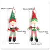 New 34CM Long Legged Cartoon Elf Doll Xmas Tree Pendants Window Decoration Christmas Party Ornament New S Gifts Home Decor