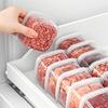 KATEI STORY Japanese Refrigerator Frozen Meat Storage Box Food-Grade Freezer Storage Small Fresh-Keeping Sealed Compartment Box