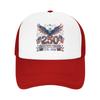 Years of Freedom Eagle Mesh Baseball Caps Unisex Sun Hat Independence Day Dad Hat Adjustable Summer Trucker Caps