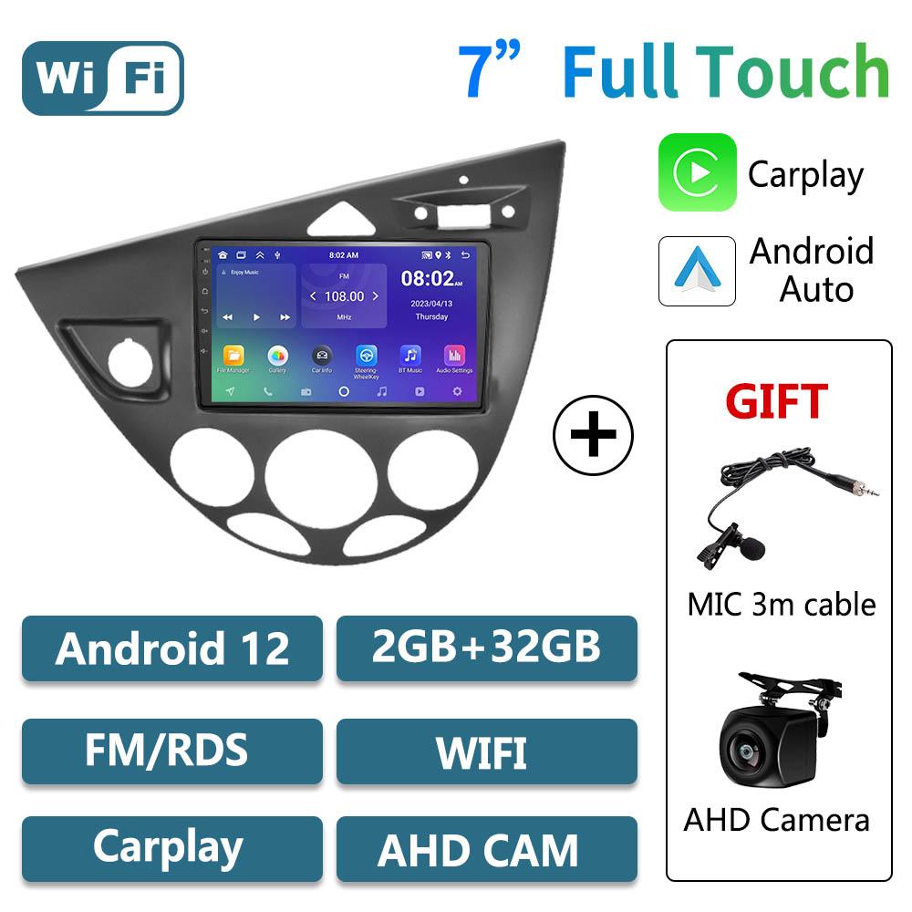 2 Din Car Radio Android Stereo for Ford Fiesta 1995-2001 Focus MK1 1998-2004 Car Multimedia Player Carplay Autoradio Head Unit