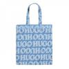 Hugo Roselyn All-Over Print Denim Tote Bag