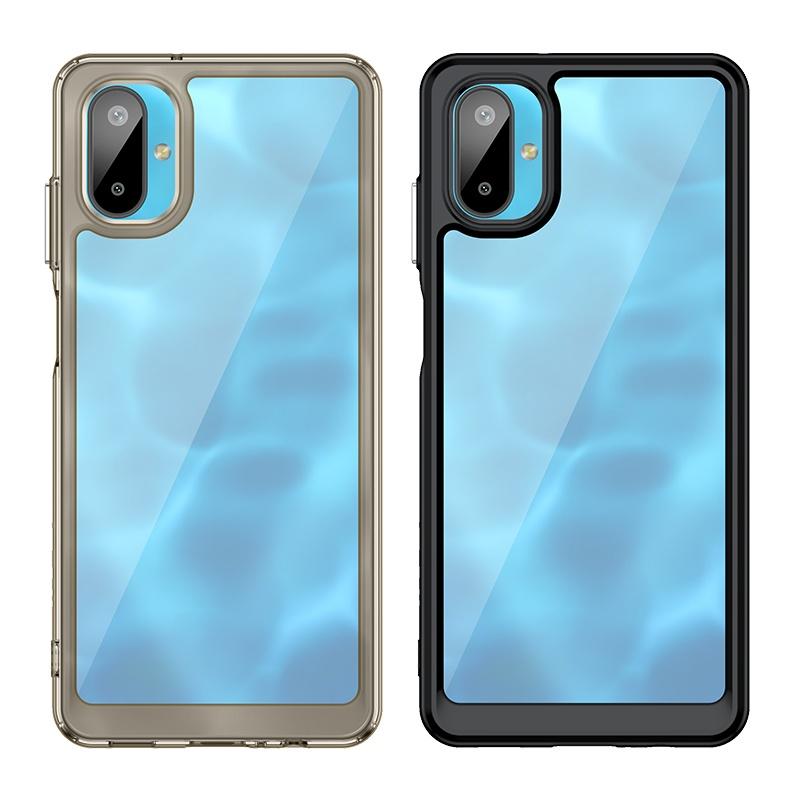 For Samsung M06 Case Cover Samsung Galaxy M06 Capas New Shockproof Phone Bumper Back Transparent Colour Clear Samsung M06 M 06