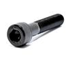 LVINAS M8 40mm Socket Head Pack of Bolts Black Oxide Strength Classification Stamped Partially "M8x40" "Partially Threaded" Bolts, 10, High-Strength