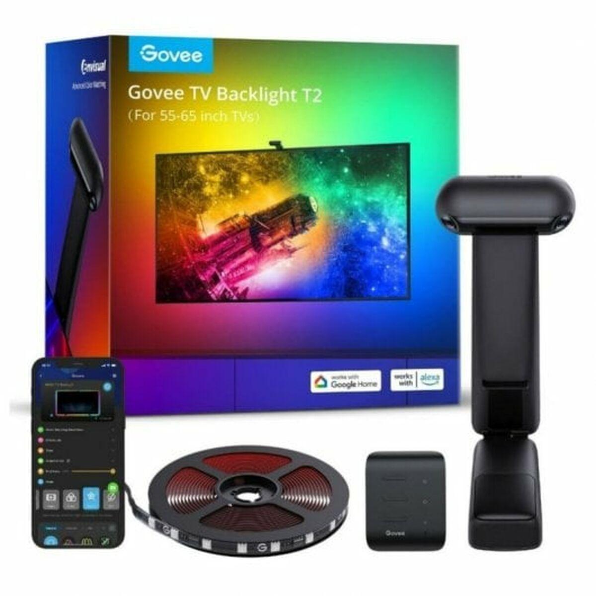Govee Schwarz Led Streifen, Envisual (Rgbic, 360 Cm, Indoor) - Bild 6