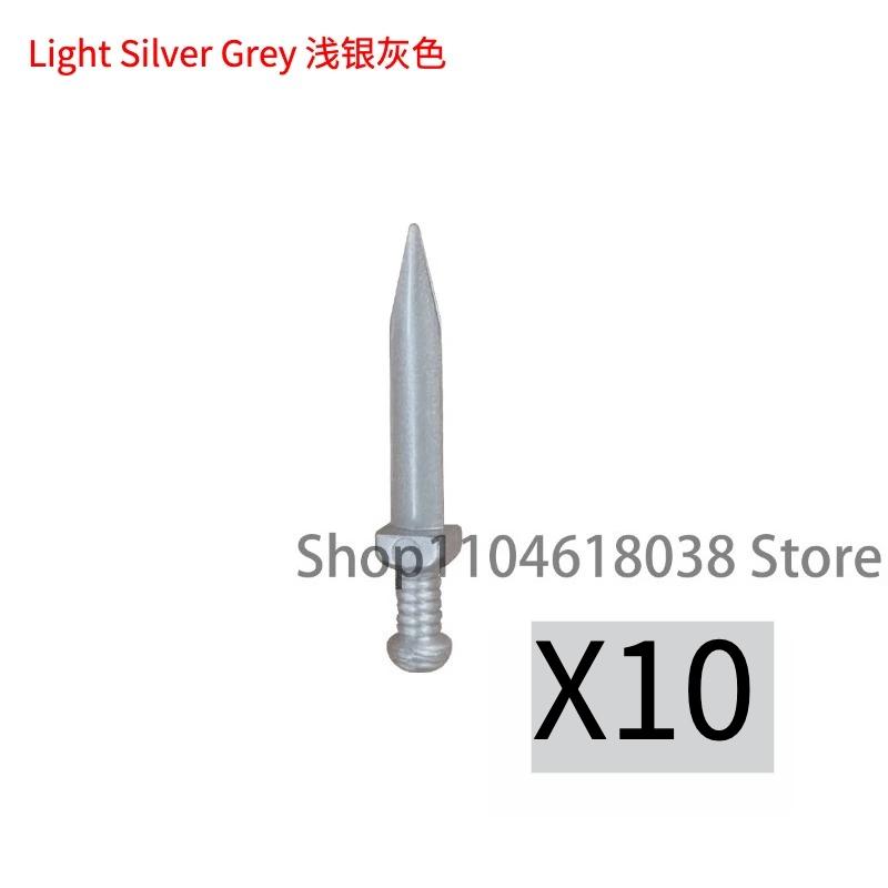 MOC Medieval Building Blocks Character Parts Model Toy Castle Knight Soldier Sword Bow Armor Shield Spear Piercing Parts Bricks