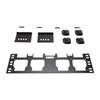 Toolbox Side Mount Bracket Aluminium Alloy Foldable Toolbox Side Bracket Replacement for Packout