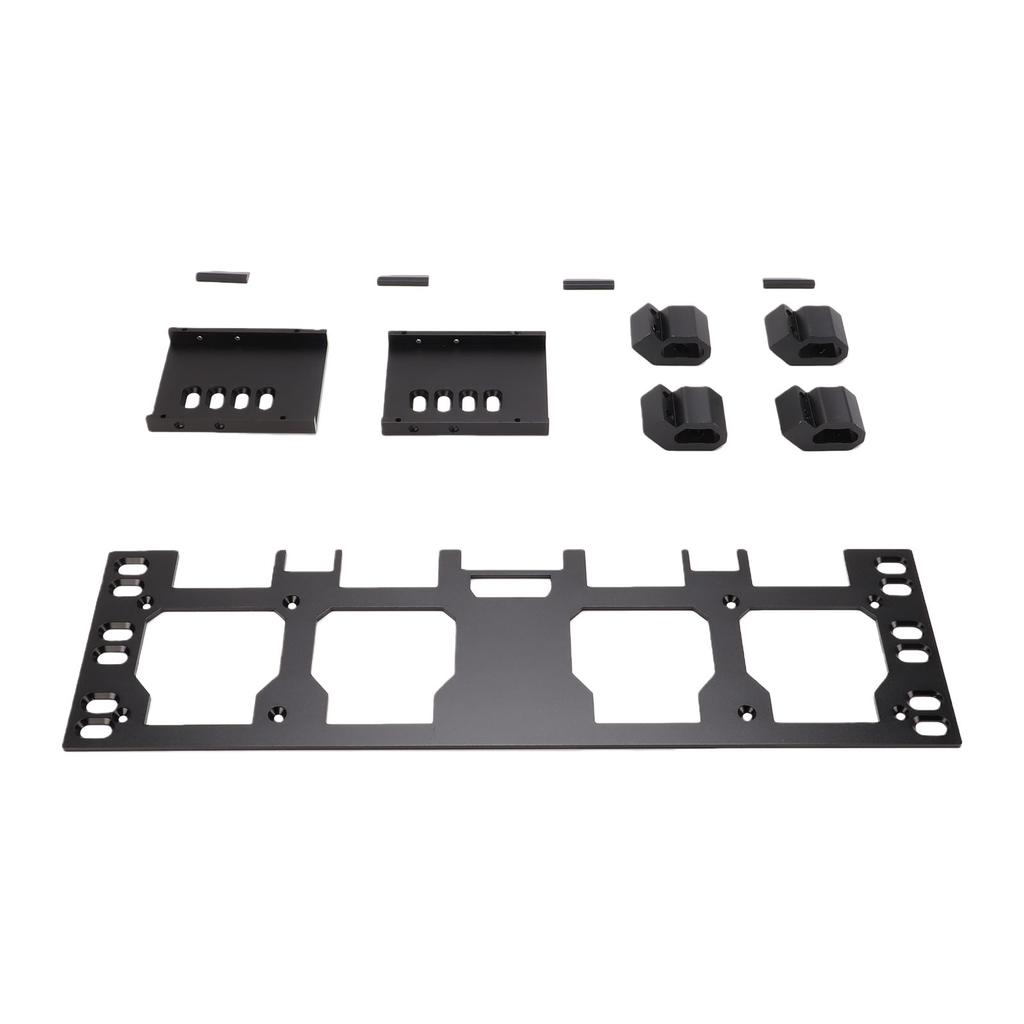 Toolbox Side Mount Bracket Aluminium Alloy Foldable Toolbox Side Bracket Replacement for Packout