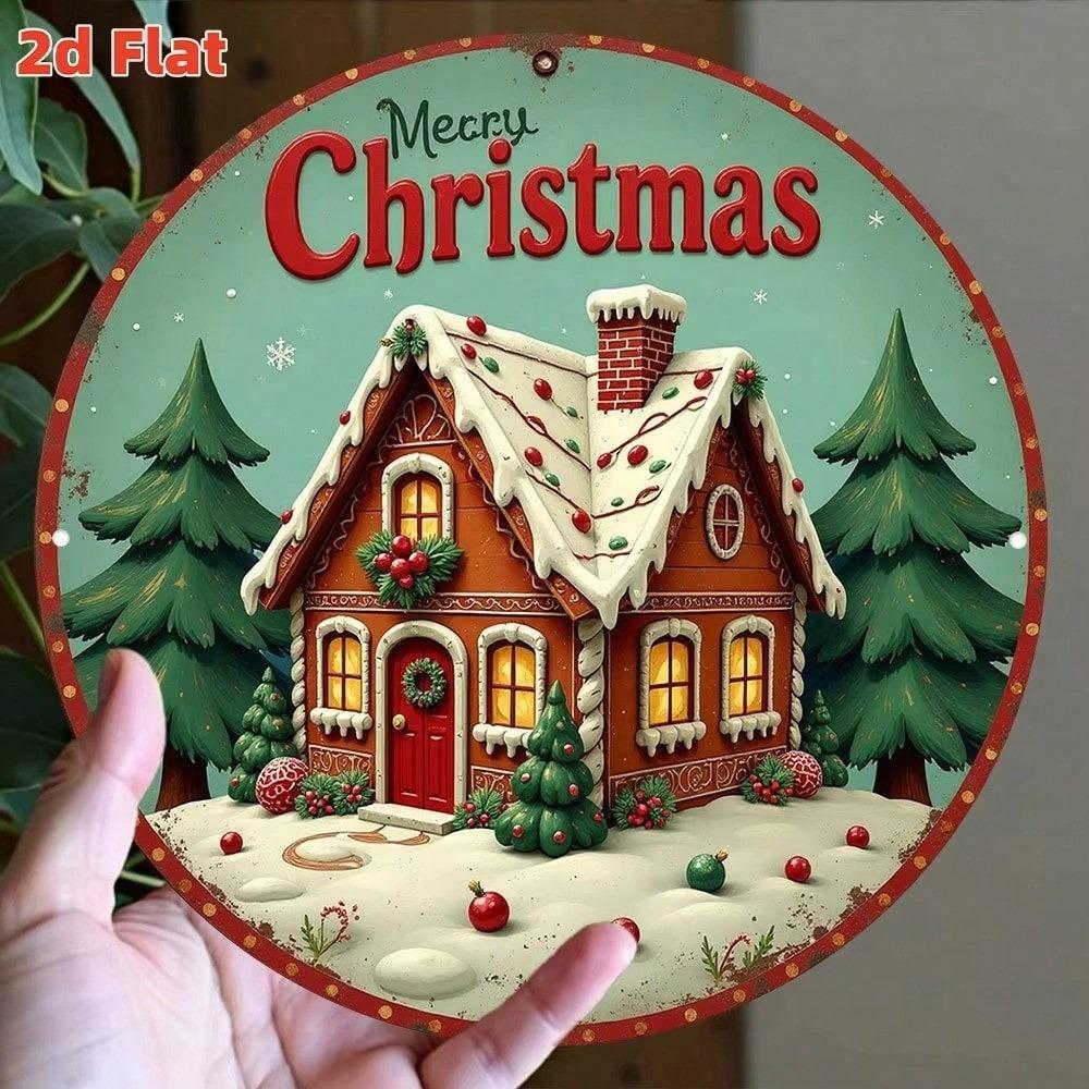 Waterproof 2D Iron Wall Art for Indoor Outdoor Home Decor Halloween Kitchen Bathroom Bedroom Living Room