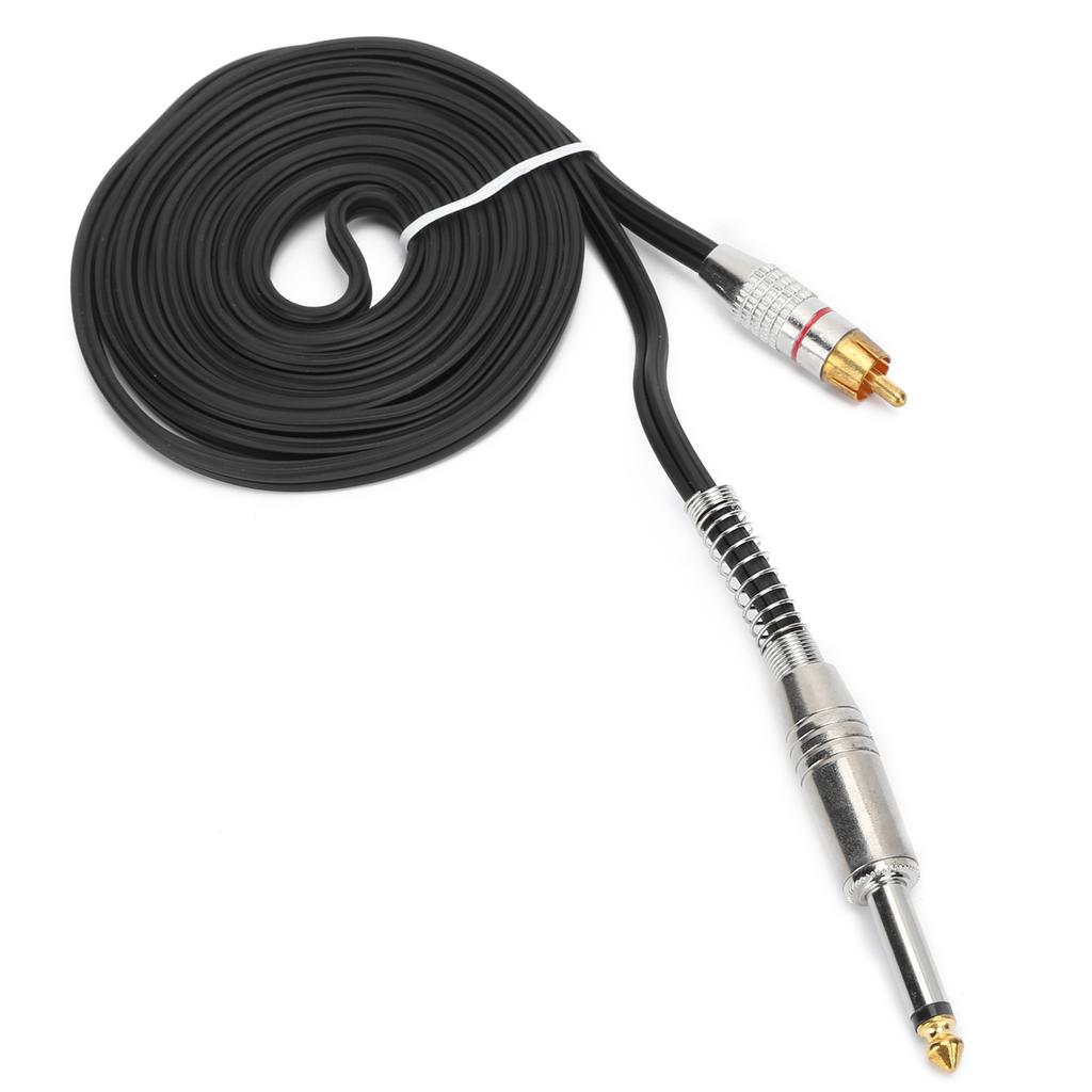 Tattoo Machine Clip Cord Silicone Tattoo Power Supply Hook Line RCA Plug Accessory