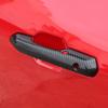 Fit For Ford Mustang 2024+ Carbon Fiber Exterior Door Handle Decor Cover Trim 2P