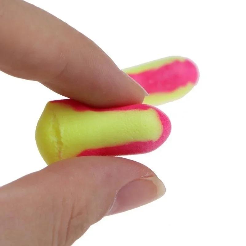 10 Pairs /20Pc Disposable Soft Foam Earplugs Snore-Proof Sleep Ear Protector No Cords SEL Security Protection Protetor Auricular