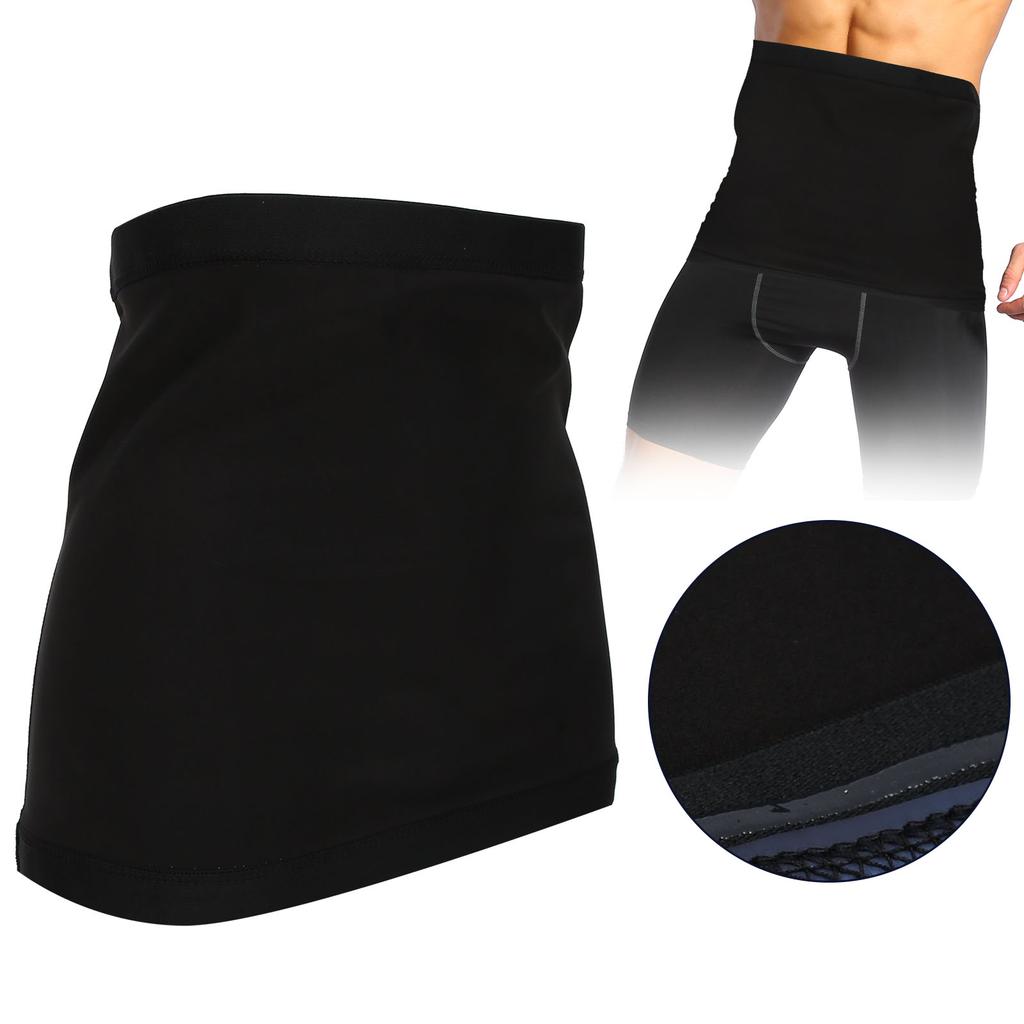 Fitness Sport Schweiß Taillenformer Taillentrainer Fettverbrennungsgürtel Body Shaper (für Männer)XL