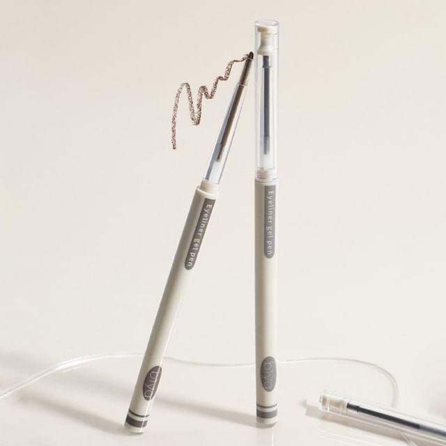 biya - Joyful Silky Gel Eyeliner - 3 Colors 101# Dark Brown - 120mg