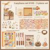 Butter Bear Capybara Back To School Student Stationery Set Gift For Kids Educational Supplies