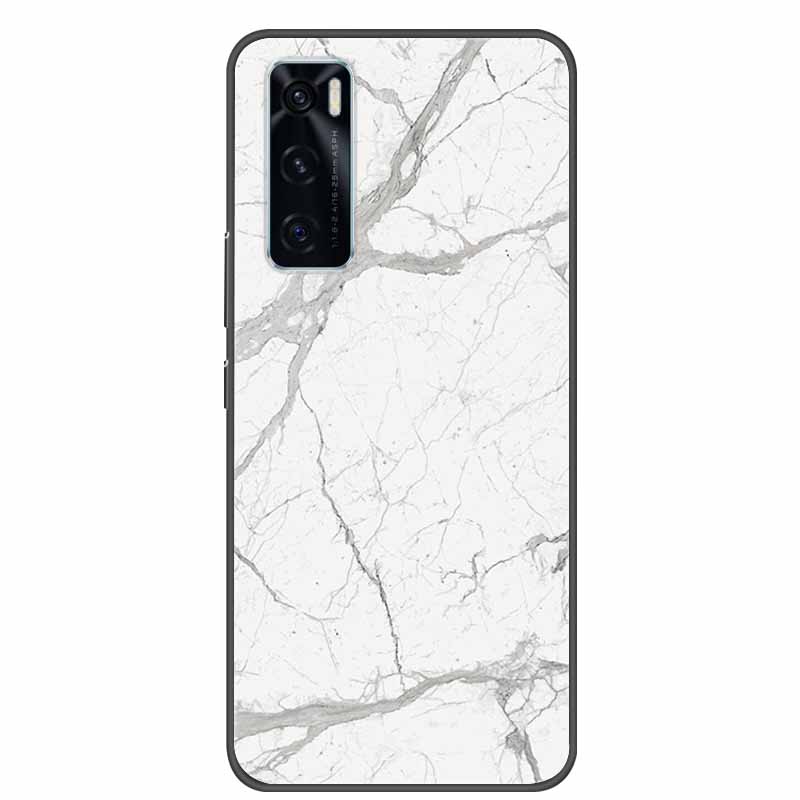 For Vivo V20 SE Case Marble Silicone Soft TPU Bumper Cover Coque For Vivo V20 SE Back Cover Cases for VivoV20 SE V20SE V 20 SE