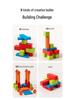 Wooden Balance Blocks: Interactive Educational Stacking Toy for Children and Parents