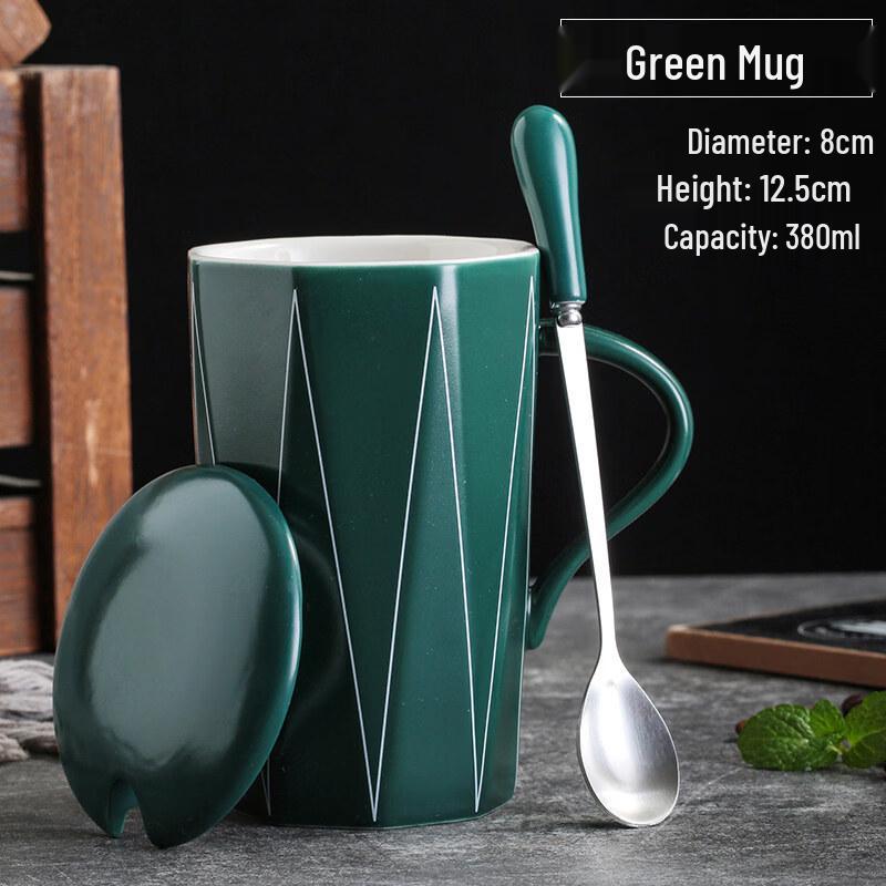 ZISIZ Simple Ceramic Coffee Mug