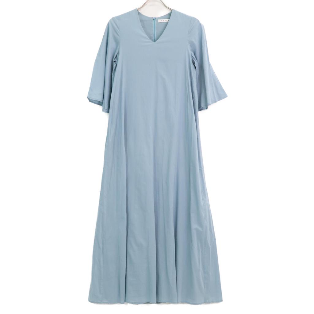 MARIHA Light Blue Night Dress V-neck Maxi Dress Dress Not Written Light blueUsed