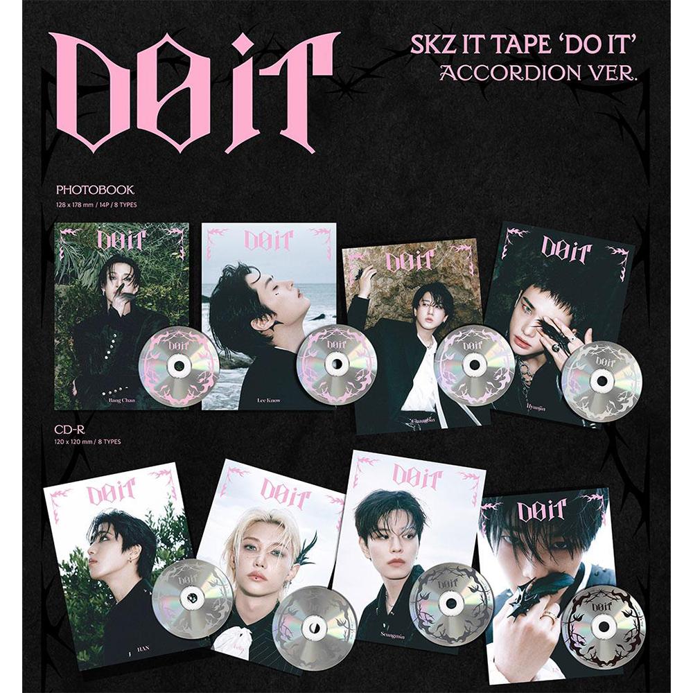 [pre-comanda] (ACORDION VER.) Stray Kids - SKZ IT TAPE [DO IT]