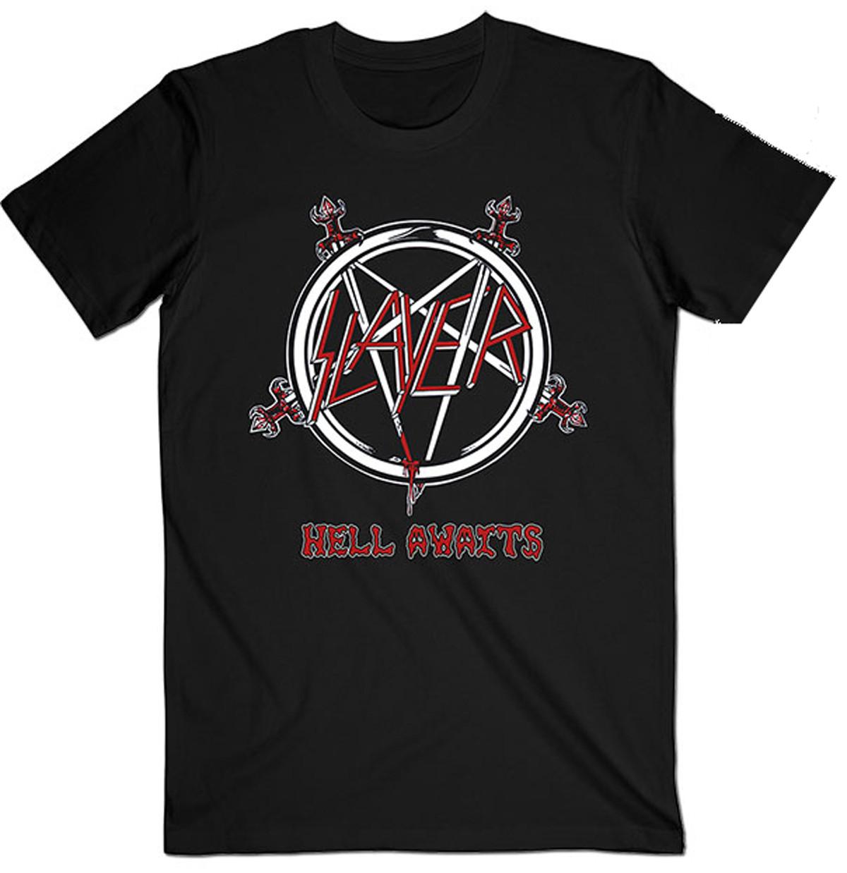 Slayer Hell Awaits Tour T-shirt Hommese S